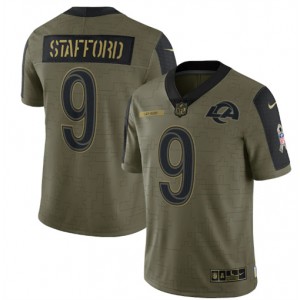 Nike Los Angeles Rams 9 Matthew Stafford 2021 Olive Salute To Service Limited Jersey Dyin,We sell and wholesale Nike Los Angeles Rams 9 Matthew Stafford 2021 Olive Salute To Service Limited Jersey Dyin on line form chian!